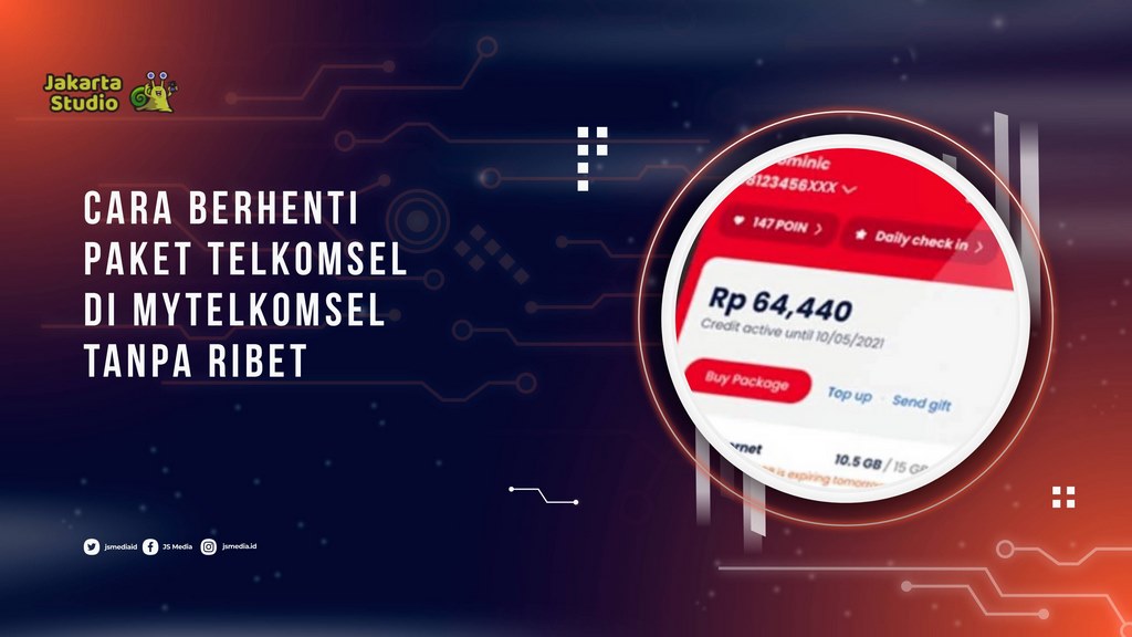 Cara menghentikan paket Telkomsel di MyTelkomsel tanpa kendala