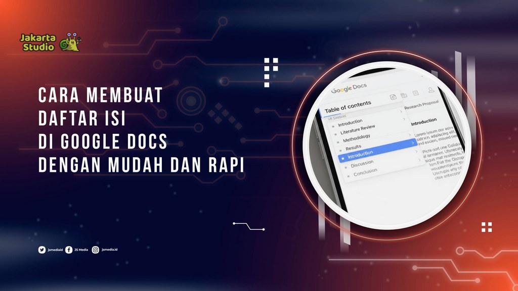 Cara membuat daftar isi di Google Docs mudah dan rapi

 – TokoHematku
